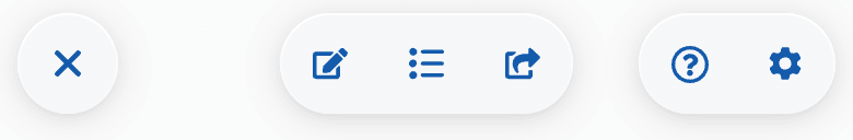 Song top toolbar, phone