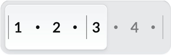 Count-in preview ending after 3, leaving space for a kickoff